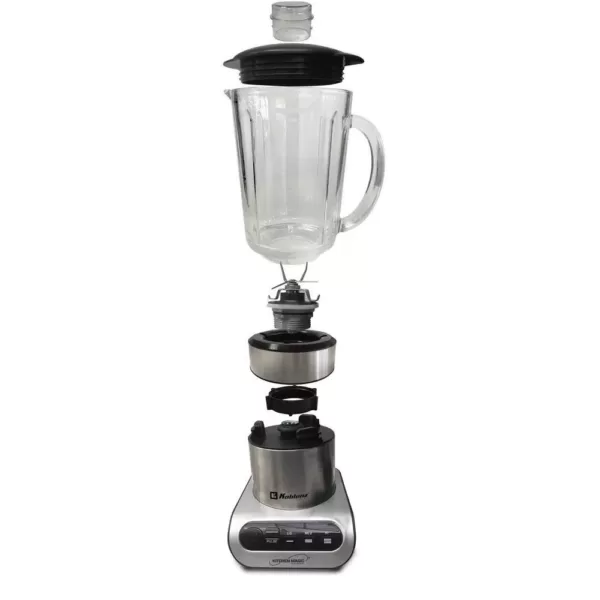 Koblenz Kitchen Magic Collection 59 oz. 3-Speed Silver Professional Blender