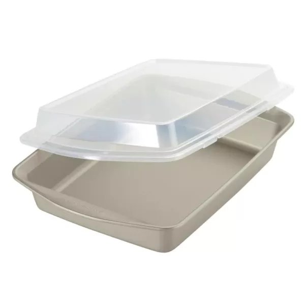 Rachael Ray Nonstick Bakeware Set, 3-Piece, Silver