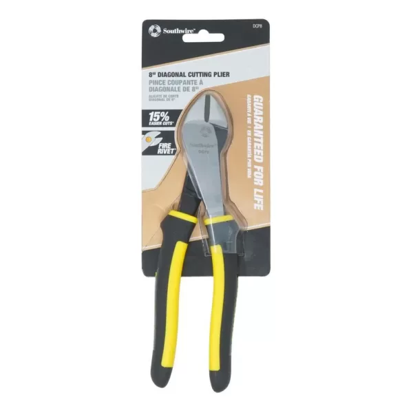 Southwire 8 in. Hi-Leverage Diagonal Cutting Pliers