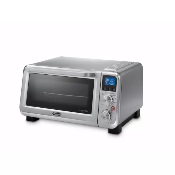 DeLonghi Livenza 2000 W 6-Slice Stainless Steel Toaster Oven, Convection and Air Fryer