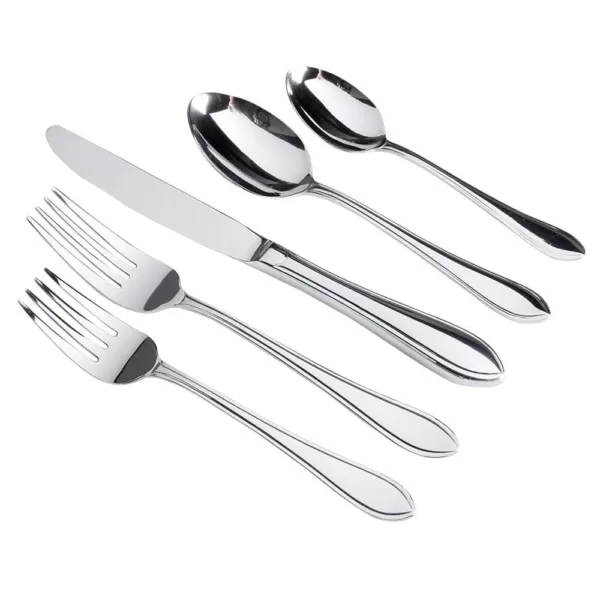 Gibson Home Herington 20-Piece Stainless Steel Flatware Set (Service for 4)