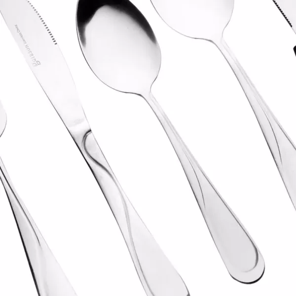 Gibson Home Trillium Plus 24-Piece Stainless Steel Flatware Set (Service for 4)