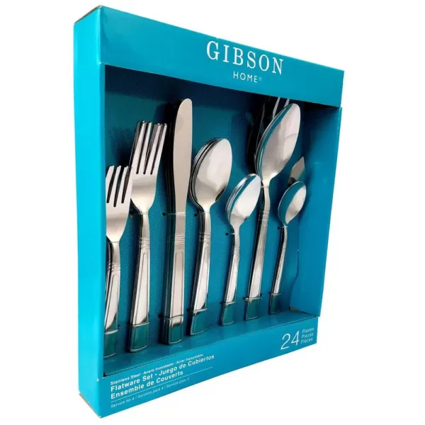 Gibson Home Sefton 24-Piece Flatware Set (Service for 4)