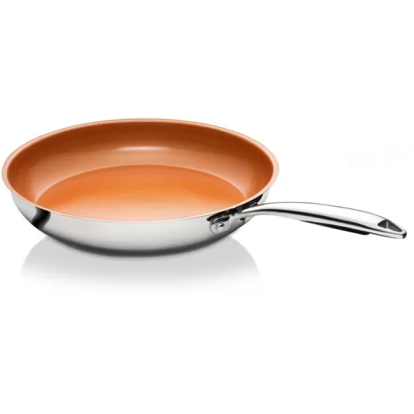 Gotham Steel 11 in. Stainless Steel Non-Stick Ti-Cerama Frying Pan