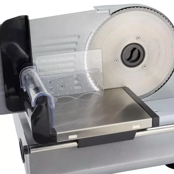 LEM Belt Driven 150 W 7.5 in. Black Stainless Steel Food Slicer