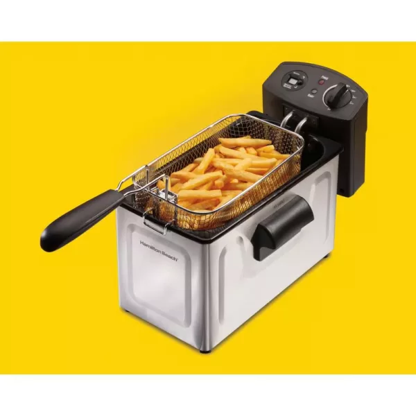 Hamilton Beach 3 Qt. Stainless Steel Deep Fryer