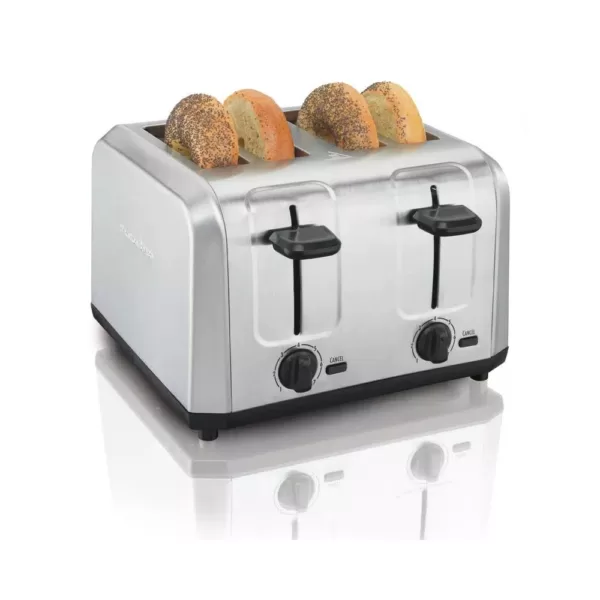 Hamilton Beach 4-Slice Stainless Steel Wide Slot Toaster