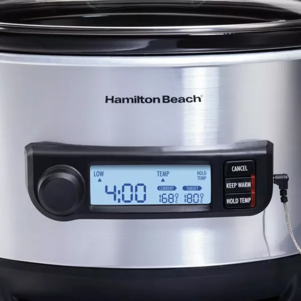 Hamilton Beach 6 Qt. Stainless Steel Slow Cooker