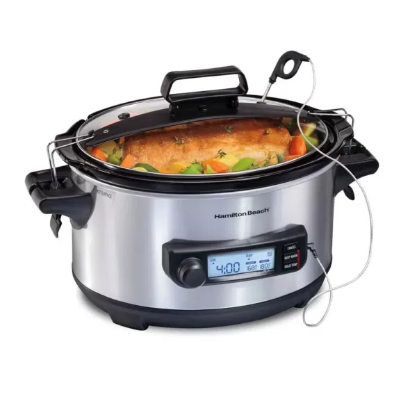 Hamilton Beach 6 Qt. Stainless Steel Slow Cooker