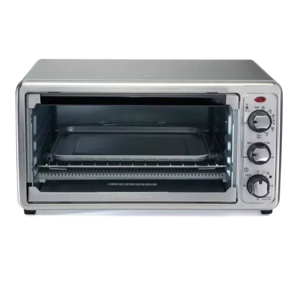 Hamilton Beach 1440-Watt 6-Slice Stainless Steel Toaster Oven