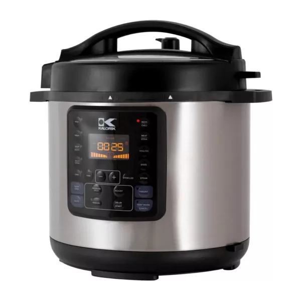 KALORIK 10-in-1 Multi Use 6 Qt. Stainless Steel Electric Pressure Cooker