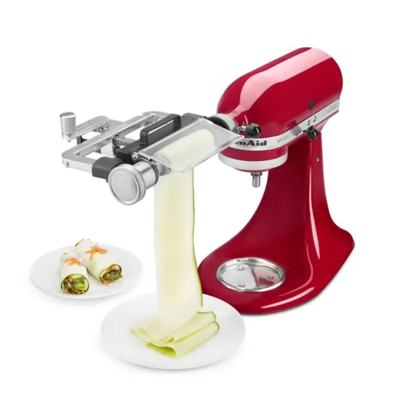 KitchenAid White Vegetable Sheet Cutter Attachment