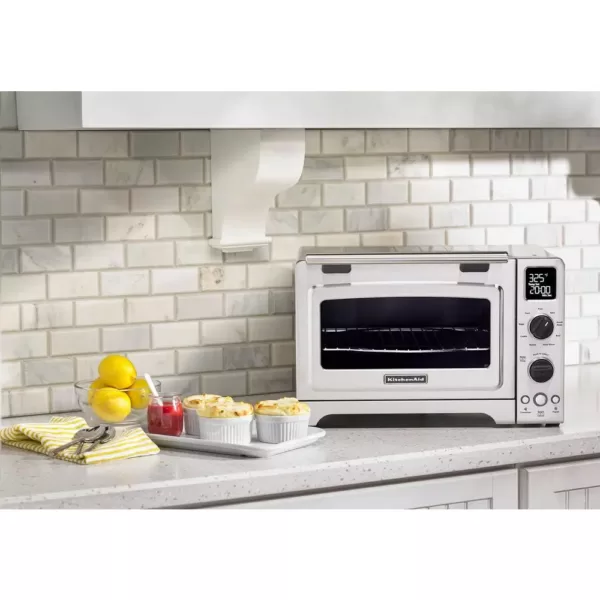 KitchenAid 1800 W 4-Slice Stainless Steel Convection Toaster Oven