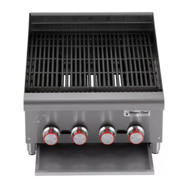 Magic Chef 24 in. Commercial Countertop Radiant Char Broiler