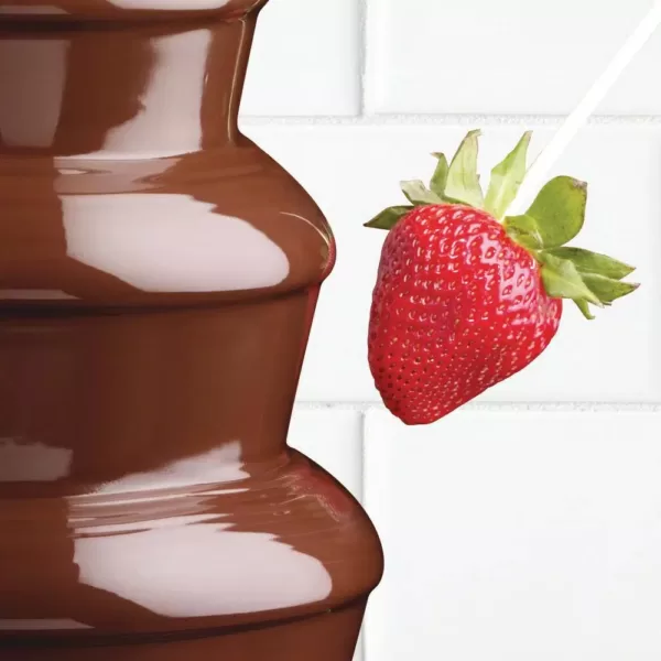 Nostalgia 2 lb. 3-Tier Chocolate Fondue Fountain