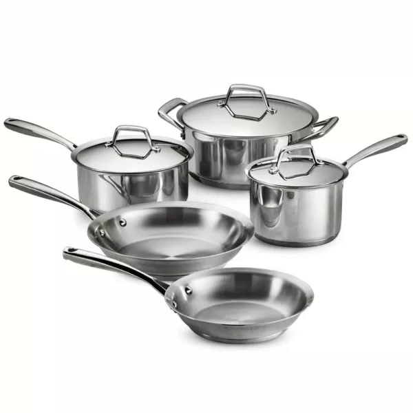 Tramontina Gourmet Prima 8-Piece Stainless Steel Cookware Set