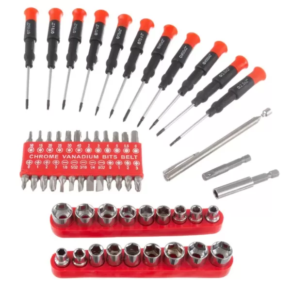 Stalwart Steel Screwdriver Hand Tool Set (70-Piece)