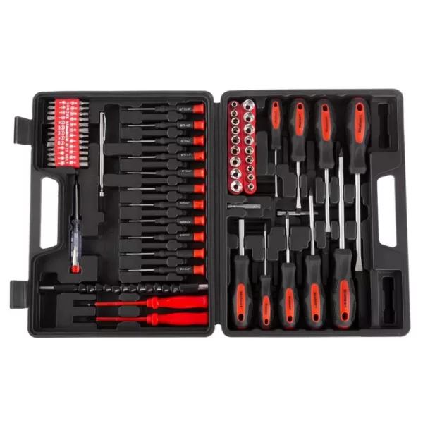 Stalwart Steel Screwdriver Hand Tool Set (70-Piece)