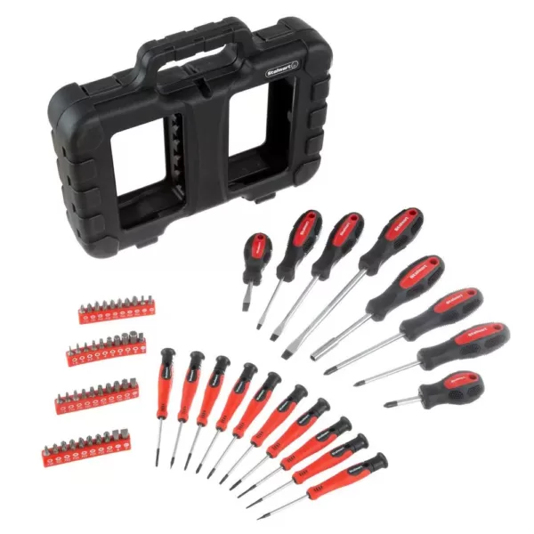 Stalwart Screwdriver Set with Case (58-Piece)