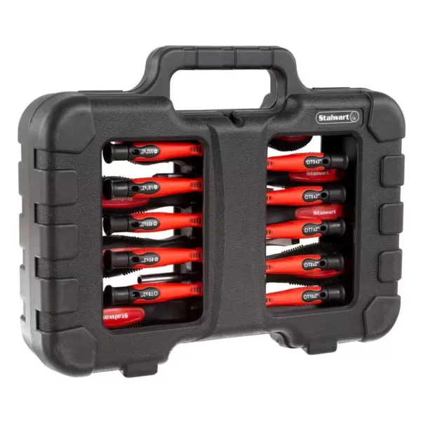 Stalwart Screwdriver Set with Case (58-Piece)