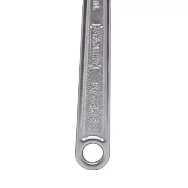 Stanley 12 in. Adjustable Wrench