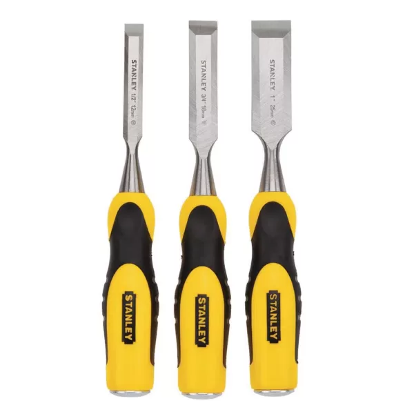 Stanley Wood Chisel Set (3-Piece)