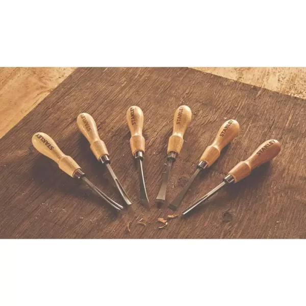 Stanley Wood Carving Set (6-Piece)