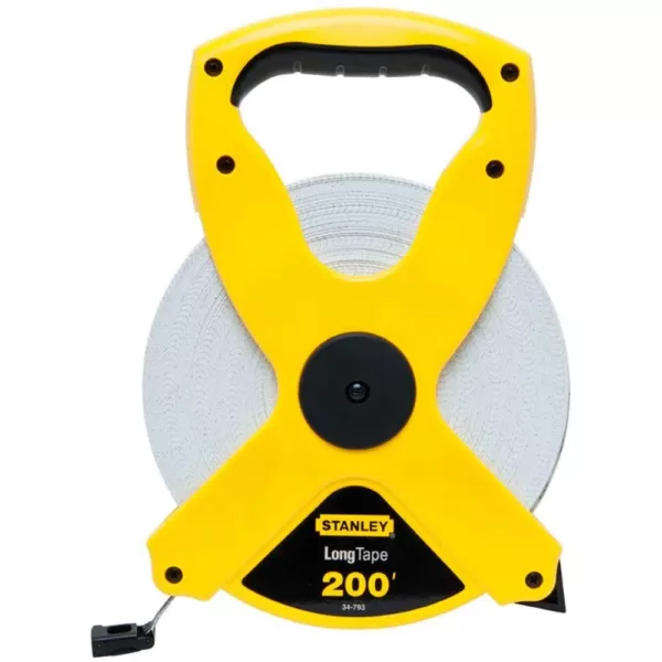 Stanley 200 ft. 1/2 in. Open Reel Fiberglass Long Tape