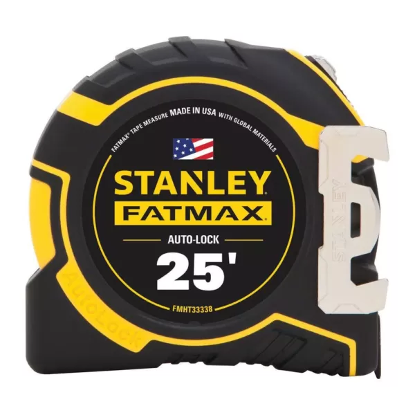 Stanley FATMAX 25 ft. x 1-1/4 in. Auto Lock Tape Measure