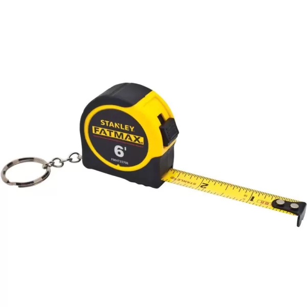 Stanley FATMAX 6 ft. x 1/2 in. Keychain Pocket Tape Measure