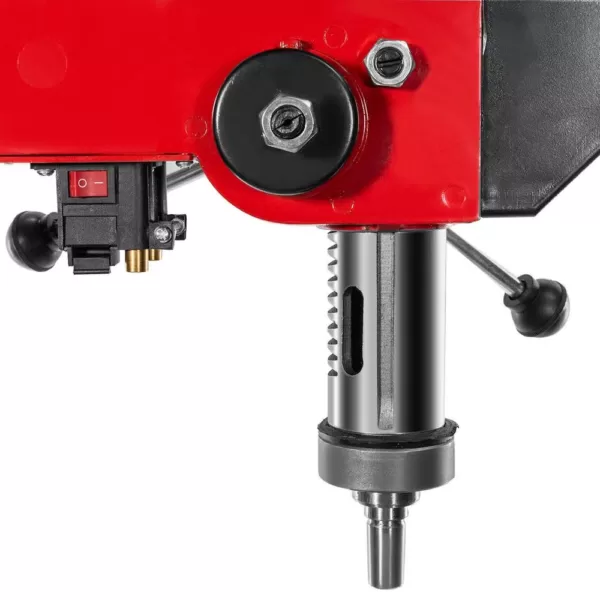 Stark 11 in. 6.6 Amp 120-Volt, 16-Speed Stationary Drill Press Floor Stand with Laser Light