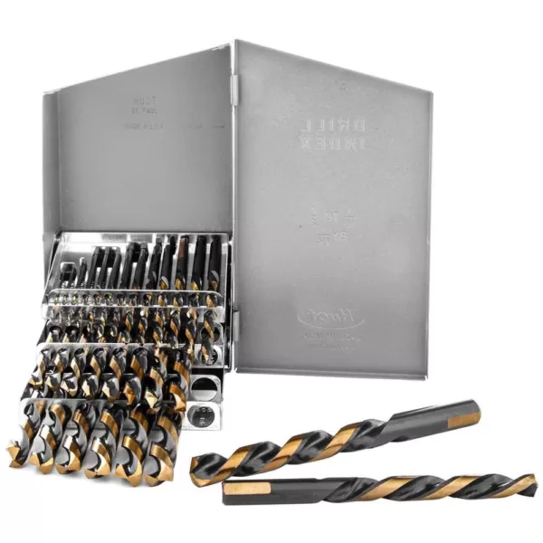 Stark ELITE High Speed Steel Drill Bit Set with Case (29-Piece)