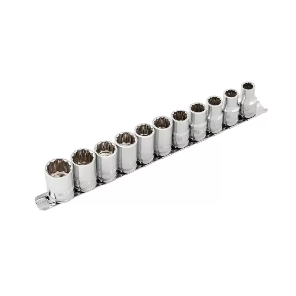 Steelman 1/2 in. Drive 12-Point Metric Socket Set (11-Piece)