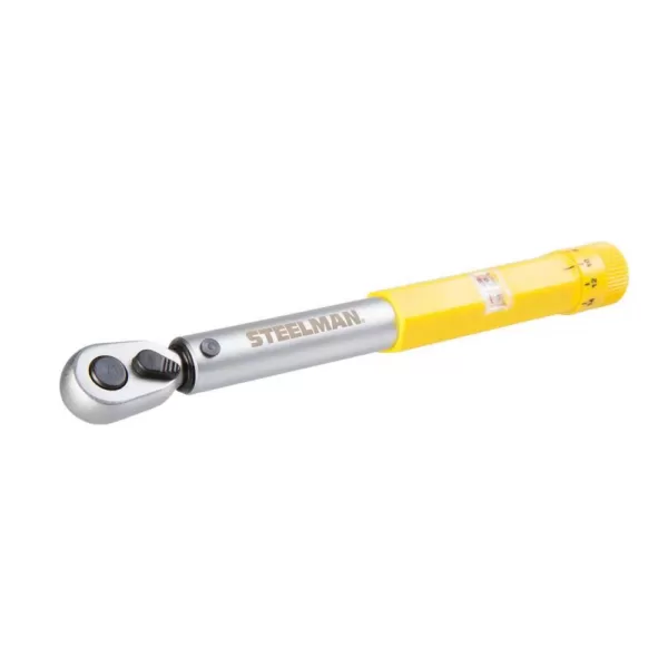 Steelman 1/4 in. Drive 30 in./lbs. - 150 in./lbs. Micro-Adjustable Torque Wrench