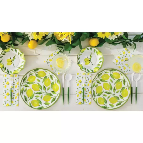 Sugar Plum Party Salad Plate Lemons (16-Piece)