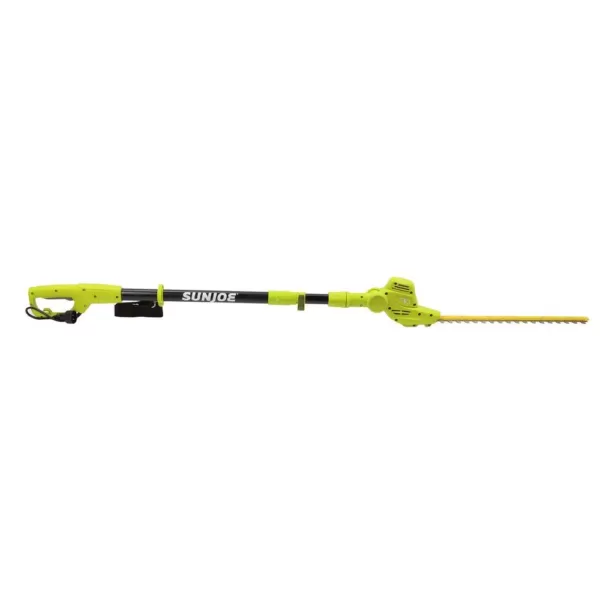 Sun Joe 18 in. Electric Telescoping Pole Hedge Trimmer