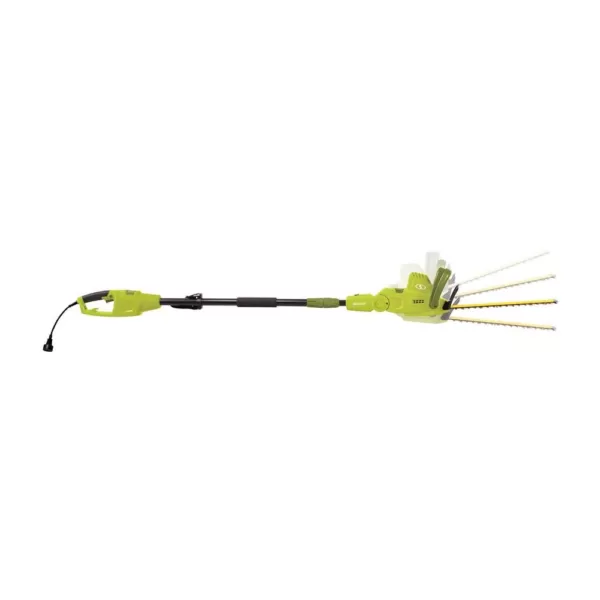 Sun Joe Multi-Angle 19 in. 4.5 Amp Telescoping Convertible Electric Pole Hedge Trimmer