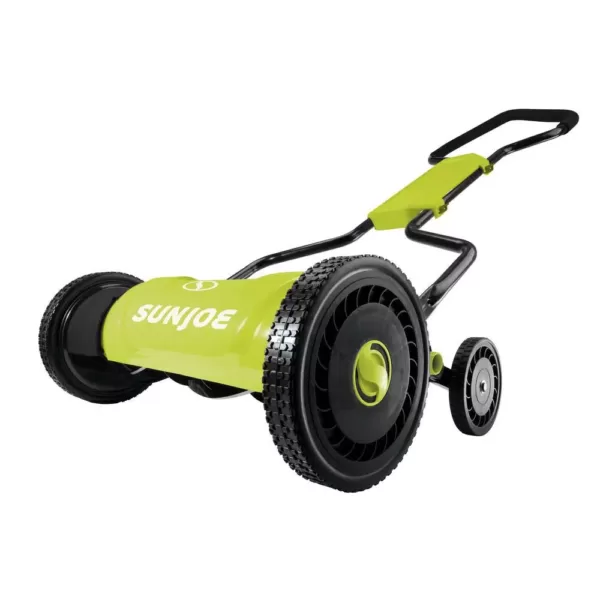 Sun Joe 18 in. 5-Position Quad Manual Walk-Behind Push Reel Mower