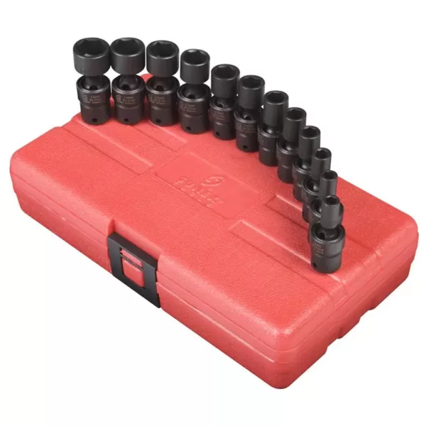 SUNEX TOOLS 1/4 in. Drive Socket Set (12-Piece)