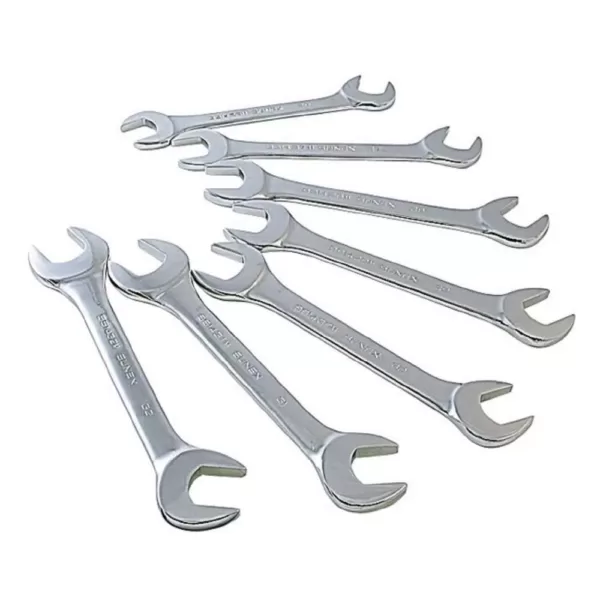 SUNEX TOOLS Jumbo Metric Angle Drive Wrench Set (7-Piece)