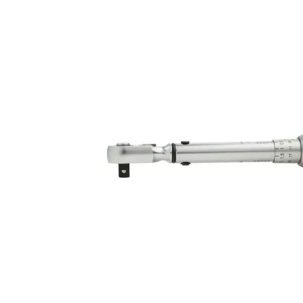 SUNEX TOOLS 1/4 in. Drive 60T Torque Wrench (10 in./lbs. to 50 in./lbs.)