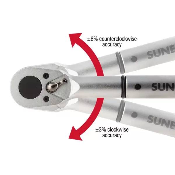 SUNEX TOOLS 3/4 in. Drive 48T Torque Wrench (110-600 ft.-lbs.)