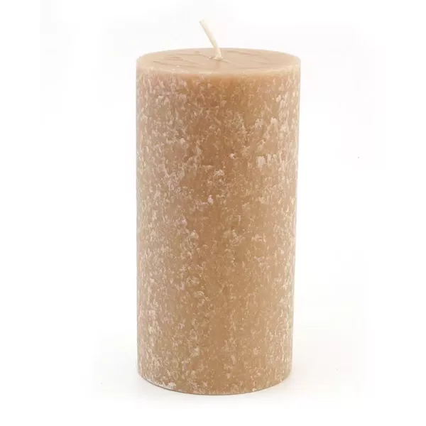 ROOT CANDLES 3 in. x 6 in. Timberline Taupe Pillar Candle