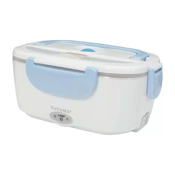 Tayama Electric Lunch Box in White Light Blue