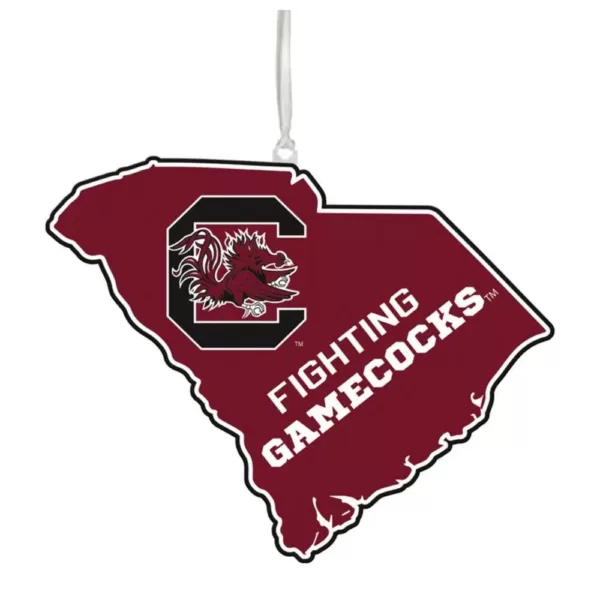 Team Sports America University of South Carolina 5 in. NCAA Team State Christmas Ornament