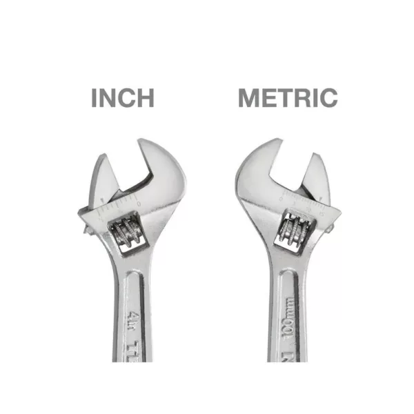 TEKTON 4 in. Adjustable Wrench