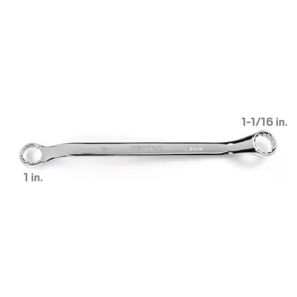 TEKTON 1 in. x 1-1/16 in. 45° Offset Box End Wrench