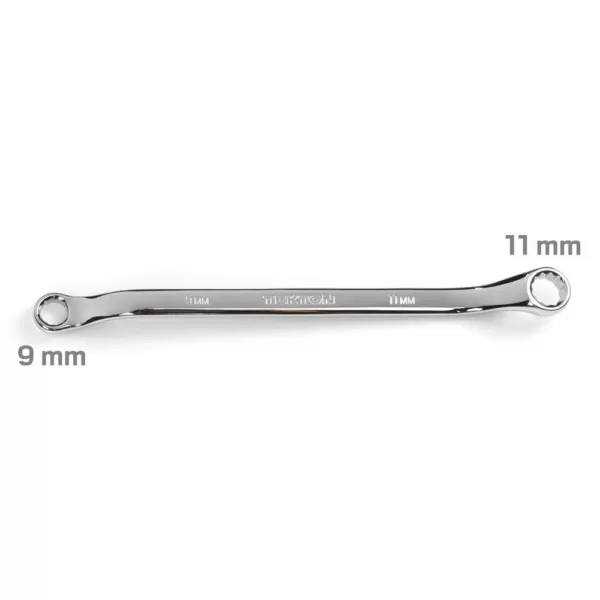 TEKTON 9 mm x 11 mm 45° Offset Box End Wrench