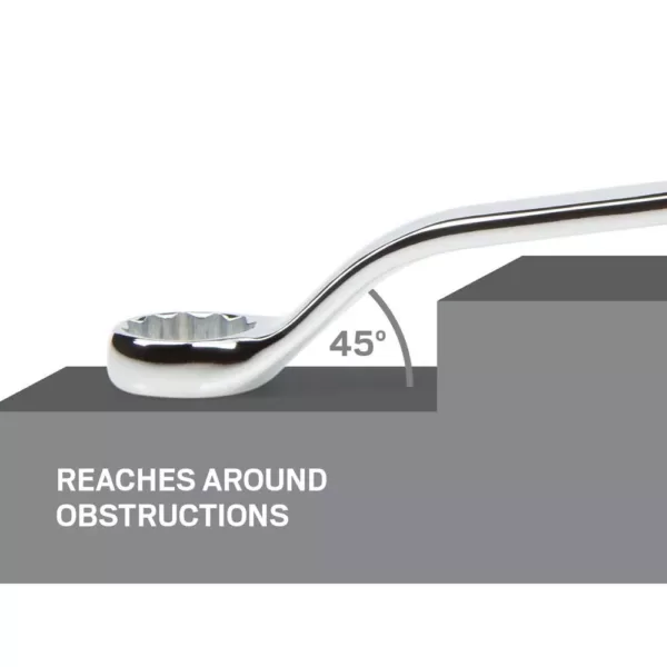 TEKTON 12 mm x 14 mm 45° Offset Box End Wrench