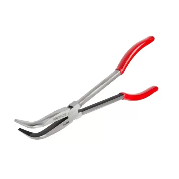 TEKTON 10 in. Long Reach 90-Degree Bent Nose Pliers